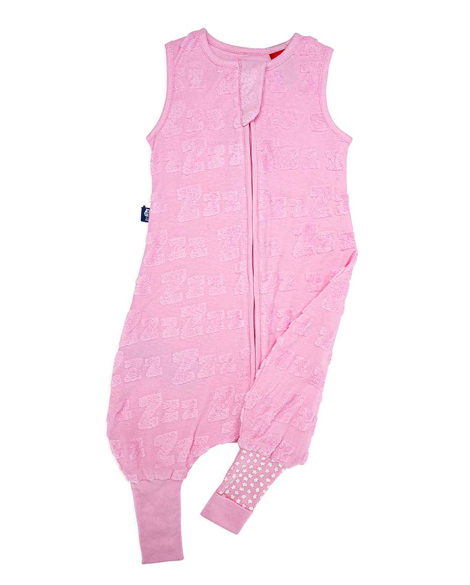Slaapzak met beentjes & voetjes Dreamy Zzz Pink (2.5 TOG)