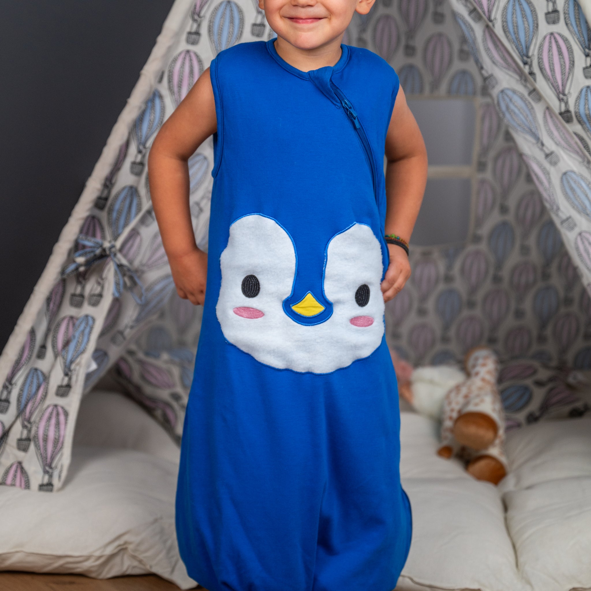 Slaapzak met beentjes & voetjes Dreamy Penguin (2.5 TOG)