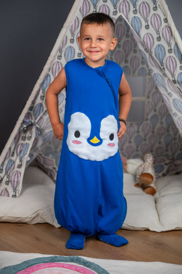 Slaapzak met beentjes & voetjes Dreamy Penguin (2.5 TOG)