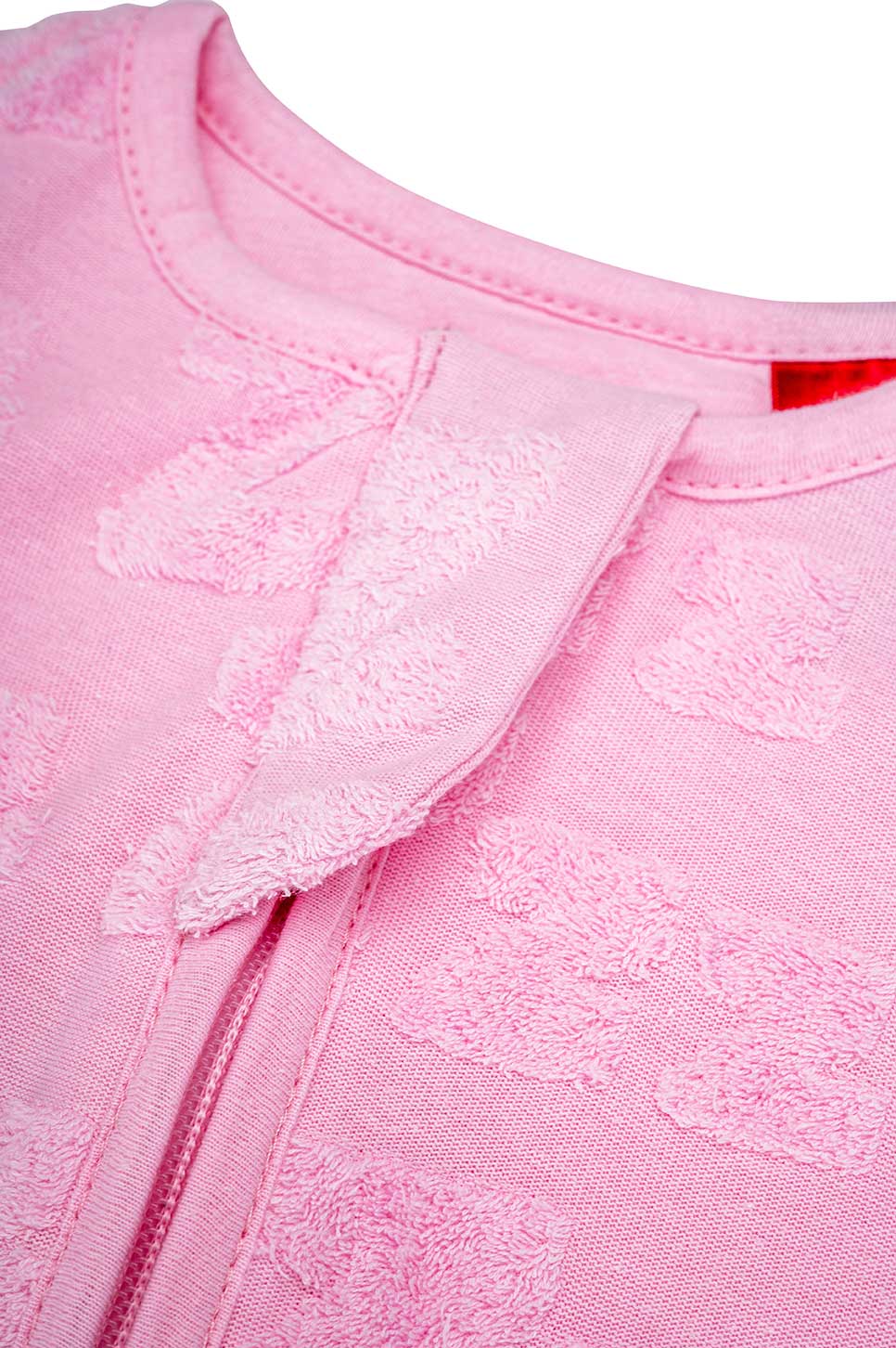 Baby Slaapzak 2.5 TOG – Dreamy Zzz Pink biologisch katoen hypoallergeen gevoelige huid eczeem baby 0-6 maanden 2.5 TOG 4 seizoenen slaapzak 6-18 maanden award winnend baby slaapzak biologisch katoen inclusief thermometer kraamcadeau OEKO-TEX roze slaapzak tijdloos design veilig slapen zzz print