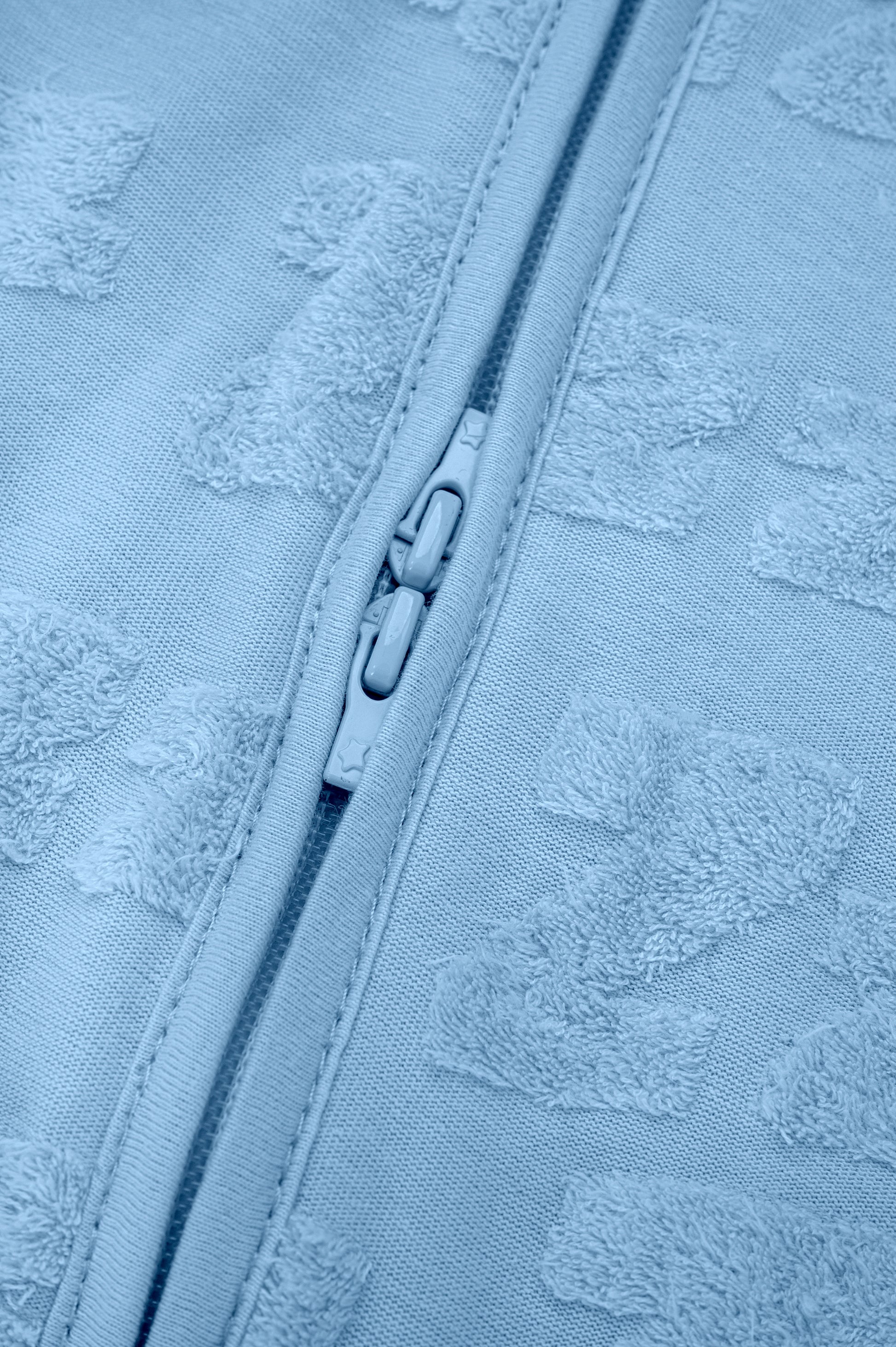 Slaapzak Beentjes & Voetjes 2.5 TOG Aqua biologisch katoen hypoallergeen gevoelige huid eczeem baby 2.5 TOG award winnend biologisch katoen OEKO-TEX slaapzak met beentjes