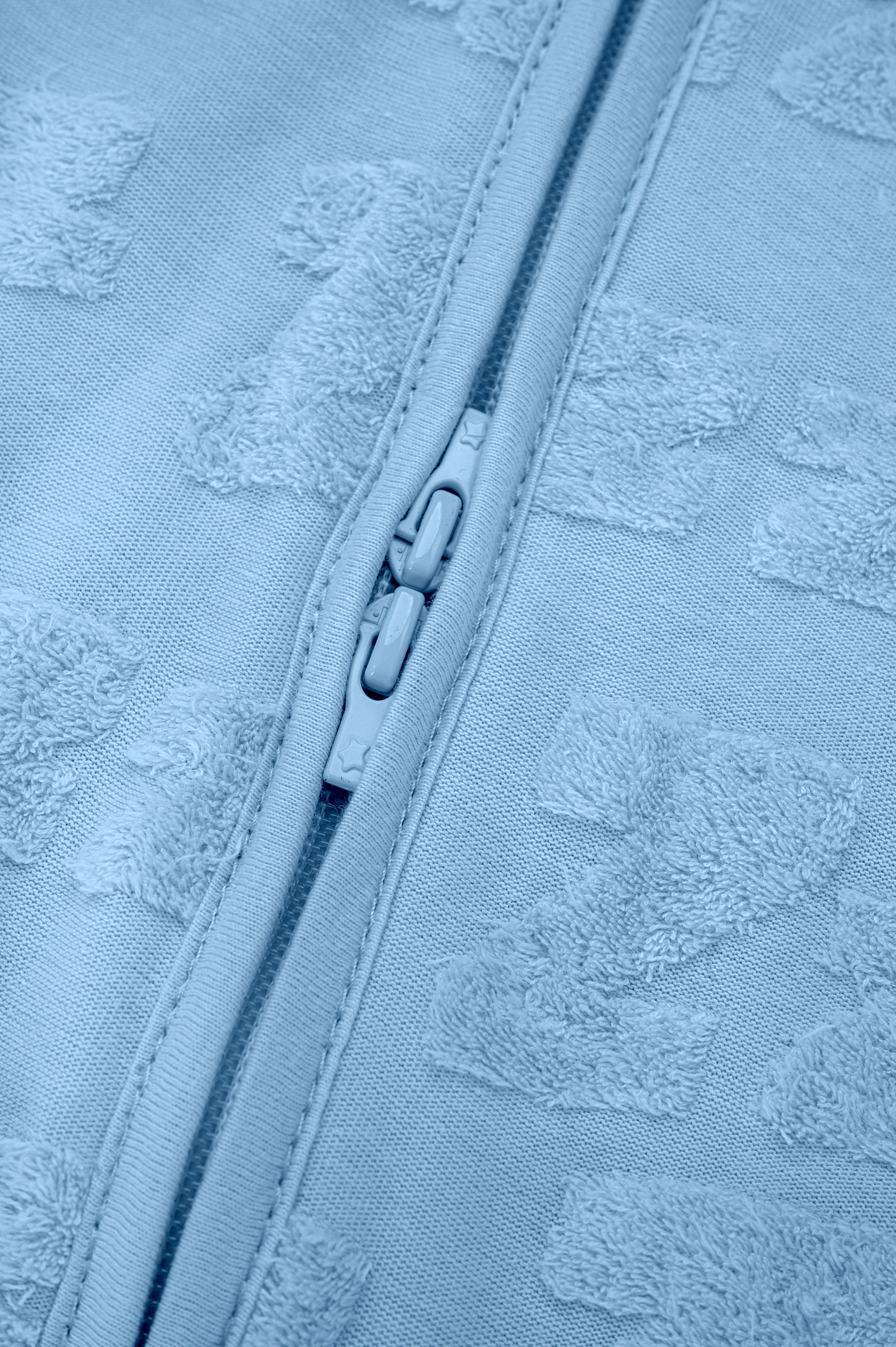 Slaapzak Beentjes & Voetjes 2.5 TOG Aqua biologisch katoen hypoallergeen gevoelige huid eczeem baby 2.5 TOG award winnend biologisch katoen OEKO-TEX slaapzak met beentjes