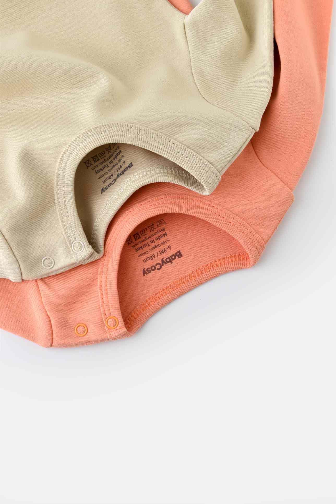 Set van 2 lange mouw rompers - Tomiju Baby