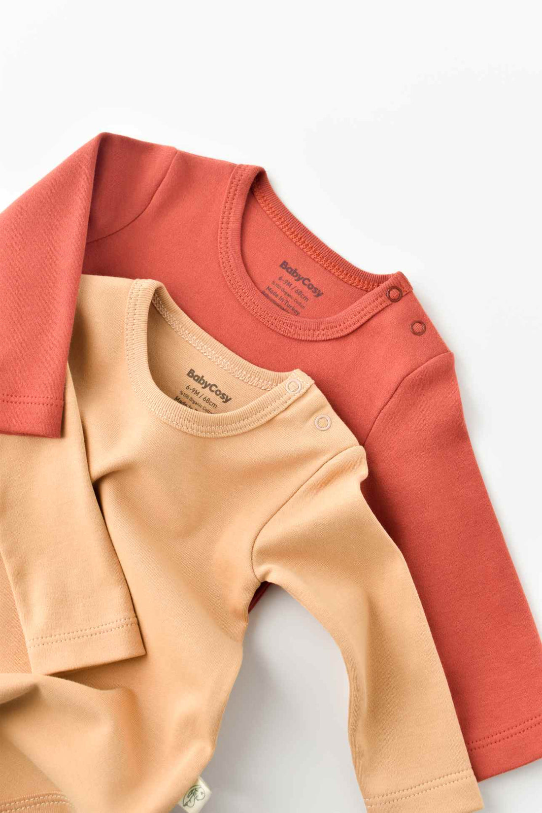 Set van 2 lange mouw rompers - Tomiju Baby