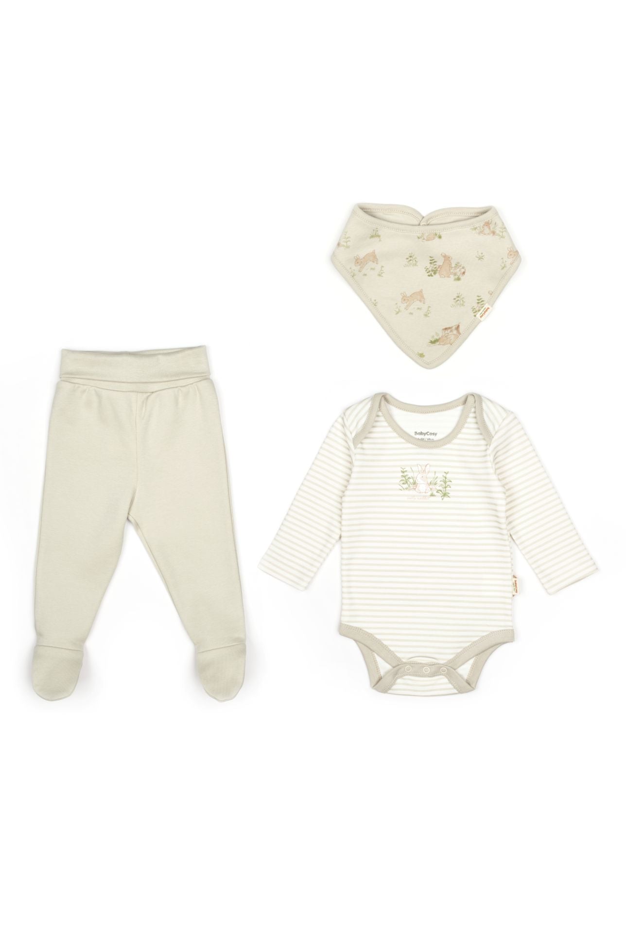 3-Delige Newborn Babyset – 100% Biologisch Katoen Uniseks biologisch katoen hypoallergeen gevoelige huid eczeem baby 3-delige set baby basics biologisch katoen duurzaam eerste weken gevoelige huid huidvriendelijk hypoallergeen kraamcadeau newborn newborn set unisex