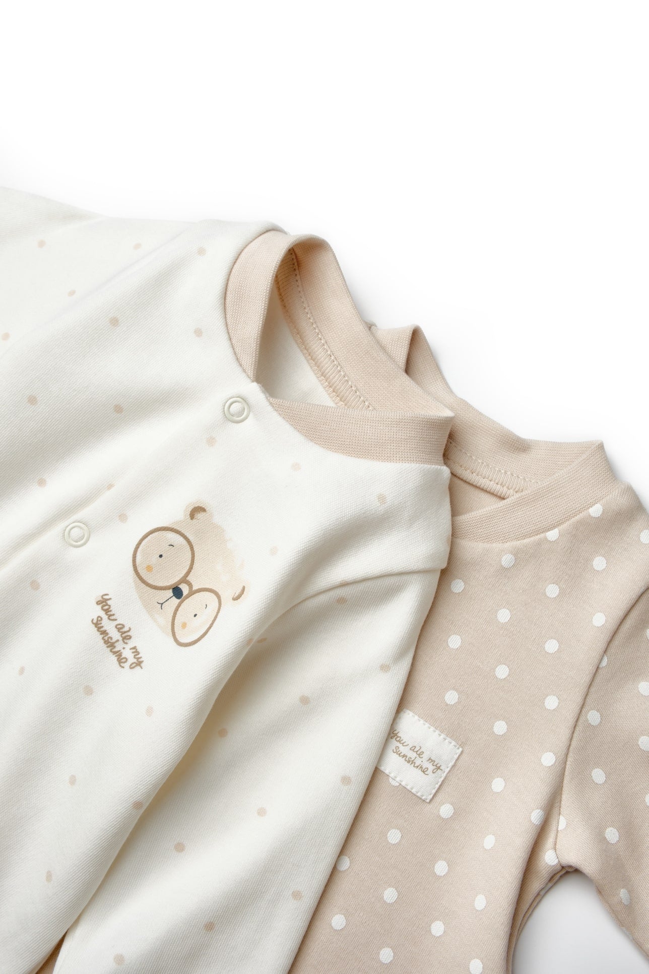 Set van 2 zachte Jumpsuits - Tomiju Baby