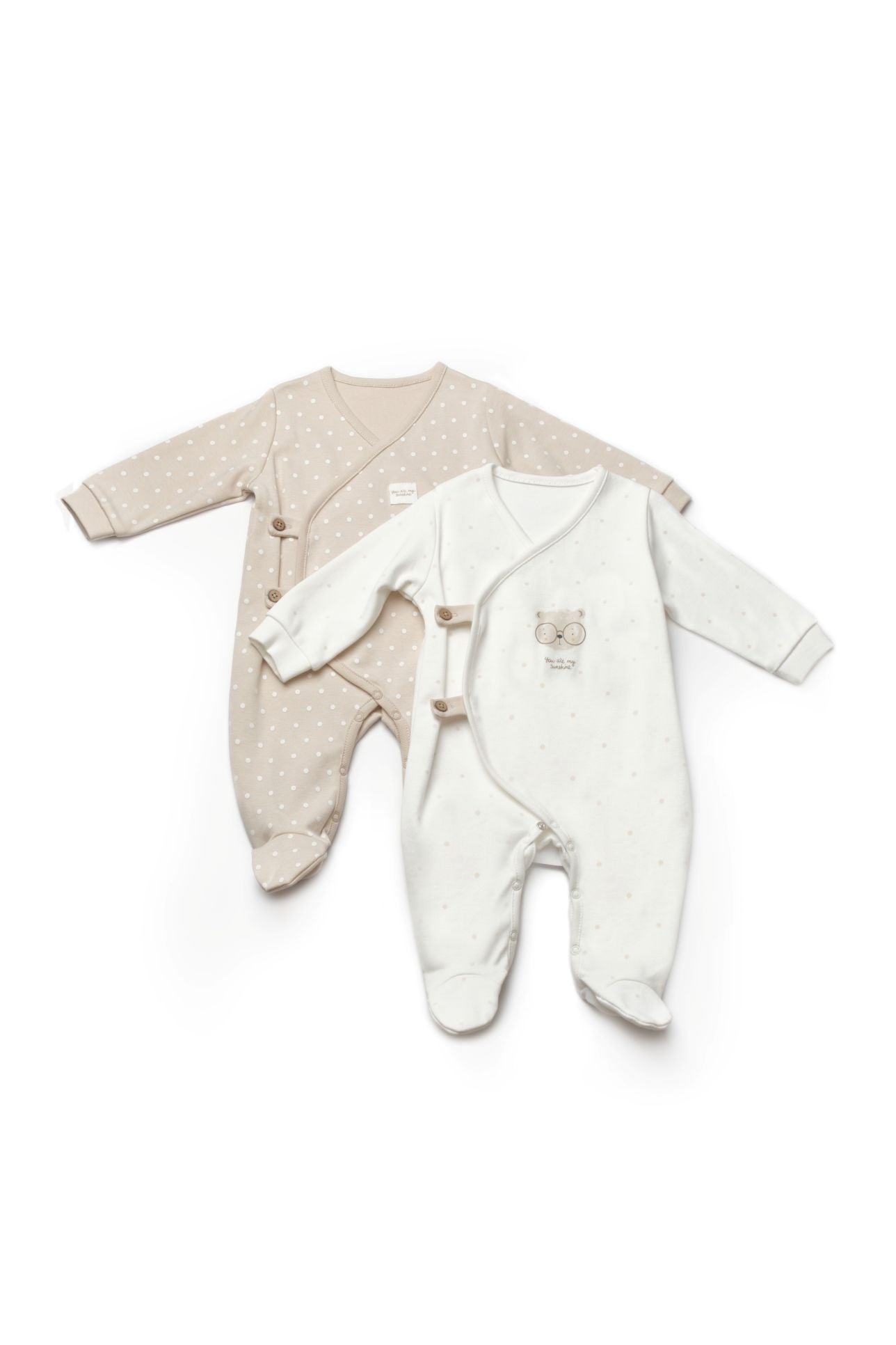Set van 2 zachte boxpakjes voor de allerkleinste - Tomiju Baby