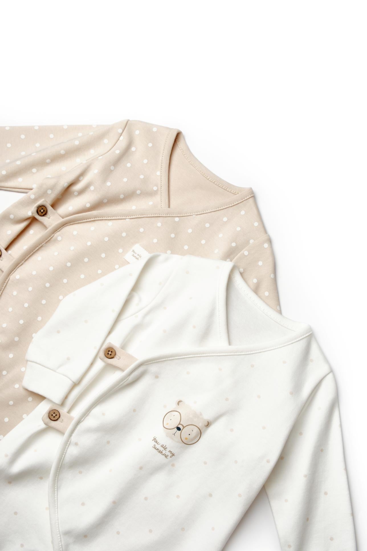 Set van 2 zachte boxpakjes voor de allerkleinste - Tomiju Baby