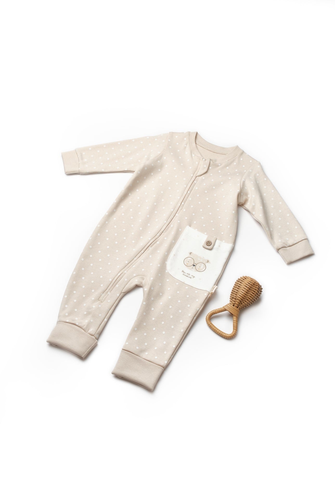 Jumpsuit met rits - Tomiju Baby