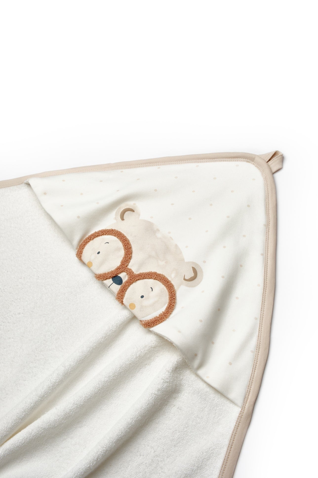 Baby handdoek 2-delige set  - Handdoek met Capuchon & Washand - Tomiju Baby