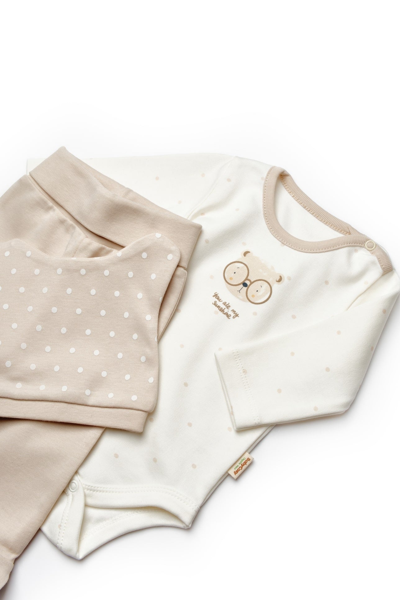 Newborn 4-delige set met knuffel - Tomiju baby