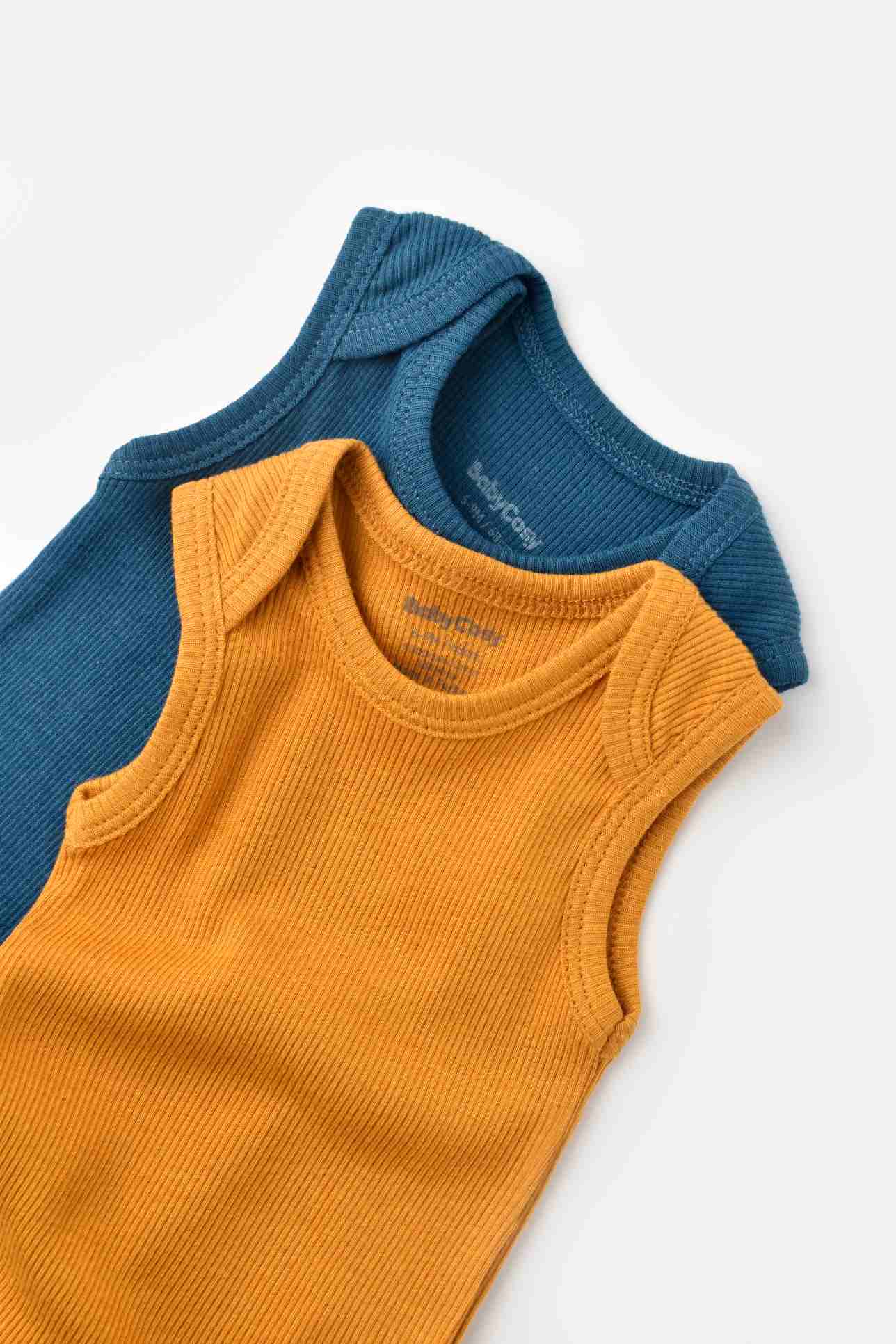 2 stuks mouwloze romper-Tomiju Baby