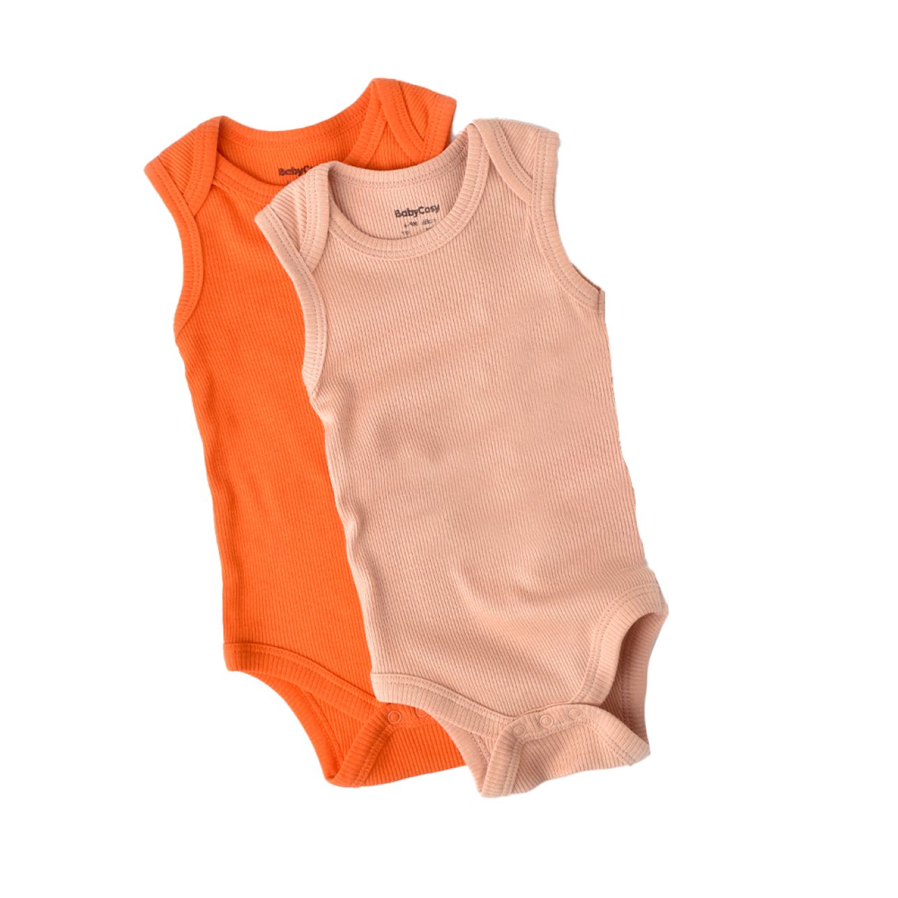 2 stuks mouwloze romper-Tomiju Baby