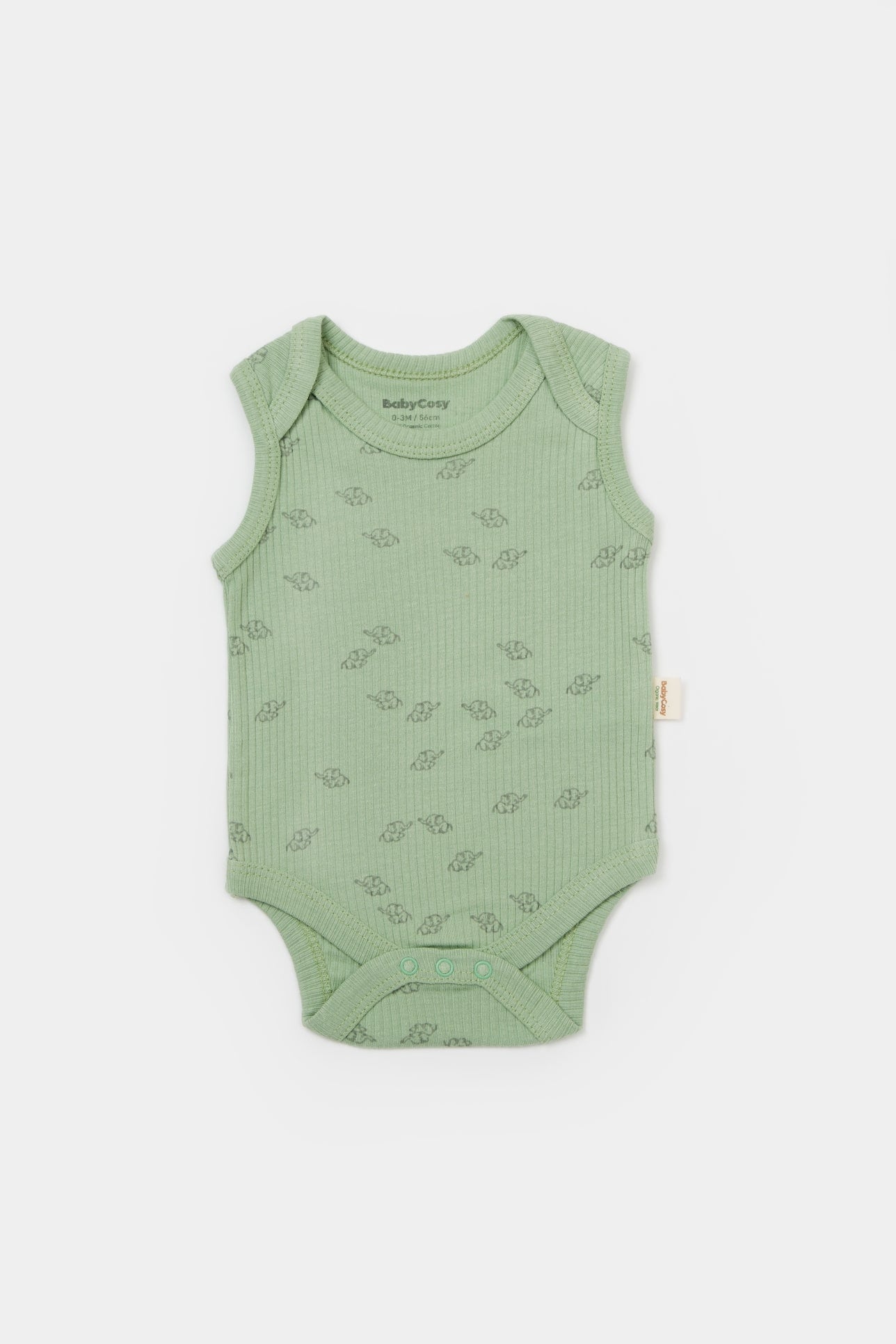 2 stuks mouwloze romper - Tomiju Baby