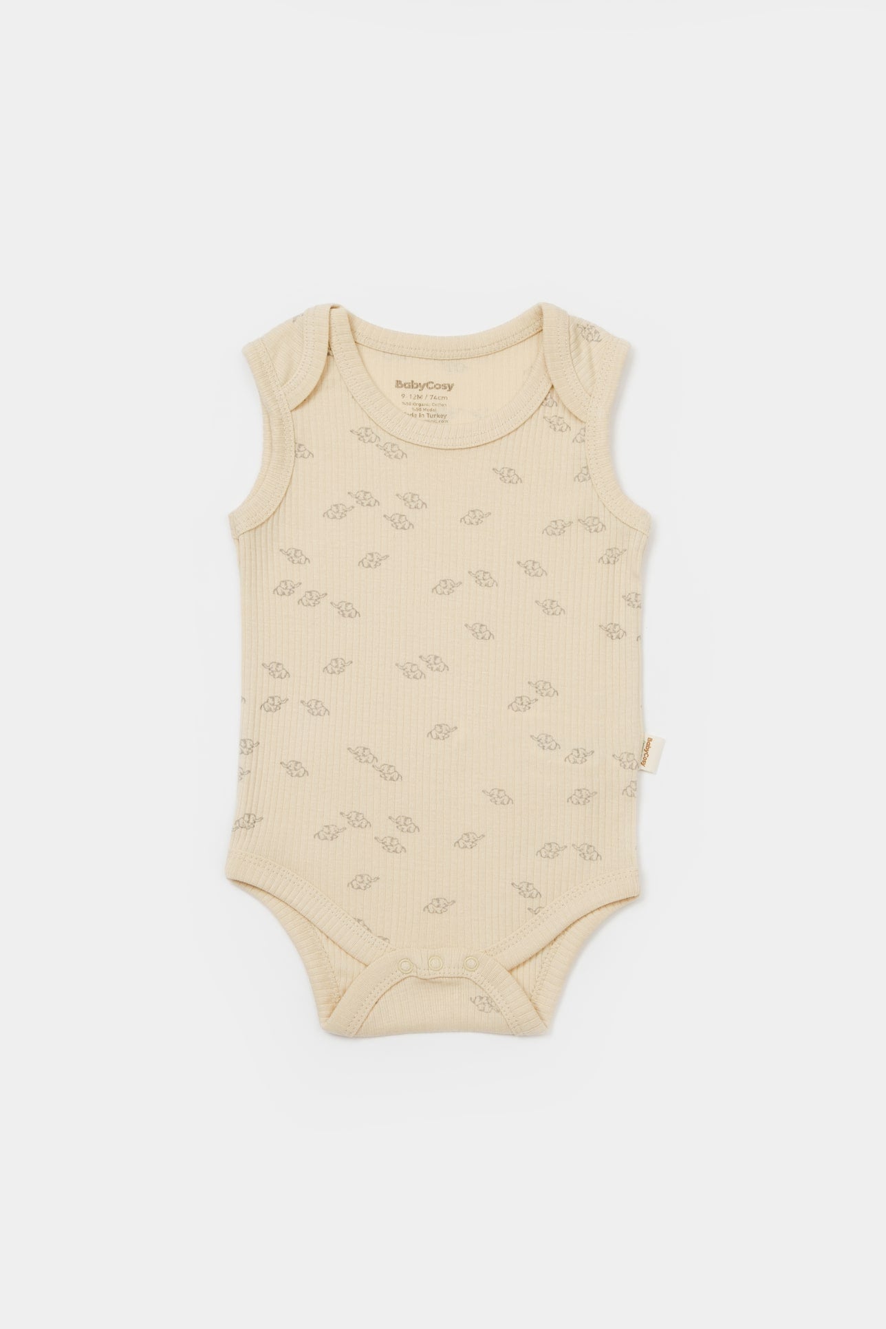 2 stuks mouwloze romper - Tomiju Baby