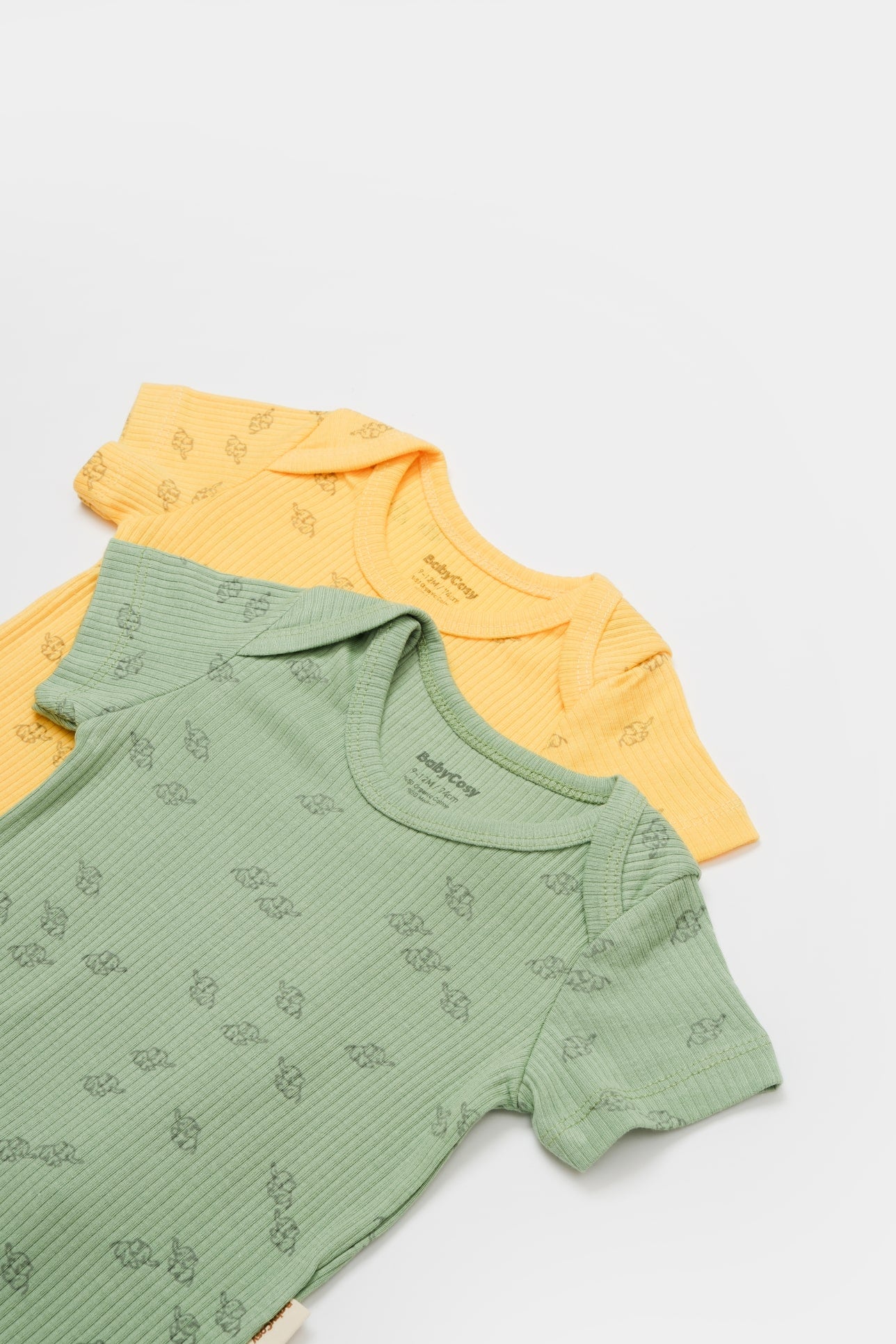 Set van 2 korte mouw rompertjes - Tomiju Baby