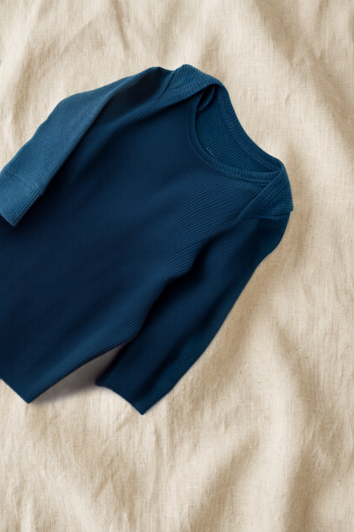 Romper lange mouw – Zacht Biologisch Katoen Baby biologisch katoen hypoallergeen gevoelige huid eczeem baby baby basics biologisch katoen lange mouw romper set unisex