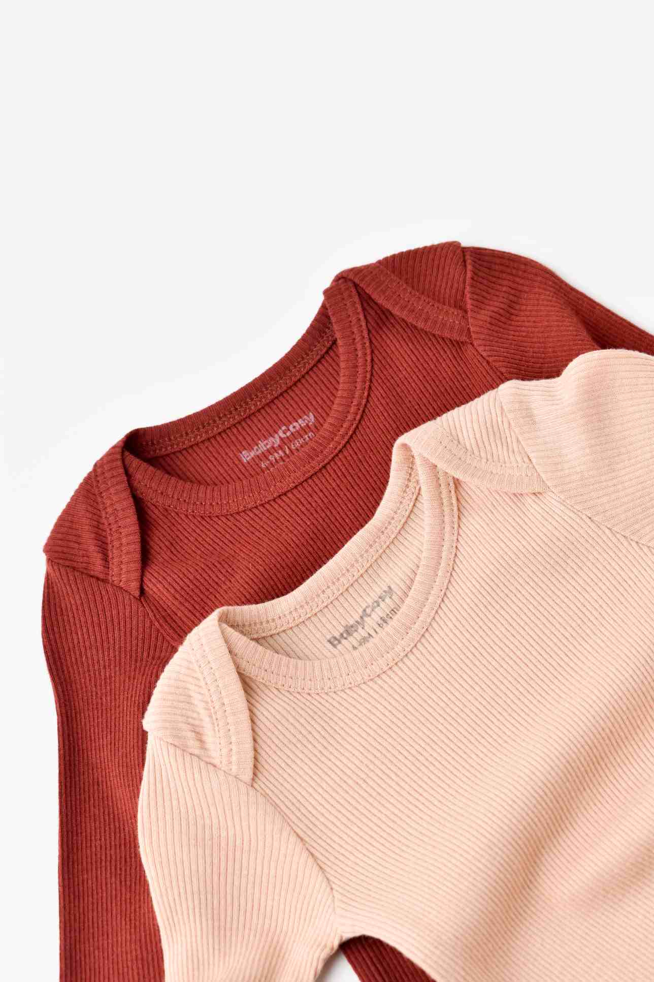 Set van 2 rompers met lange mouw - Tomiju Baby