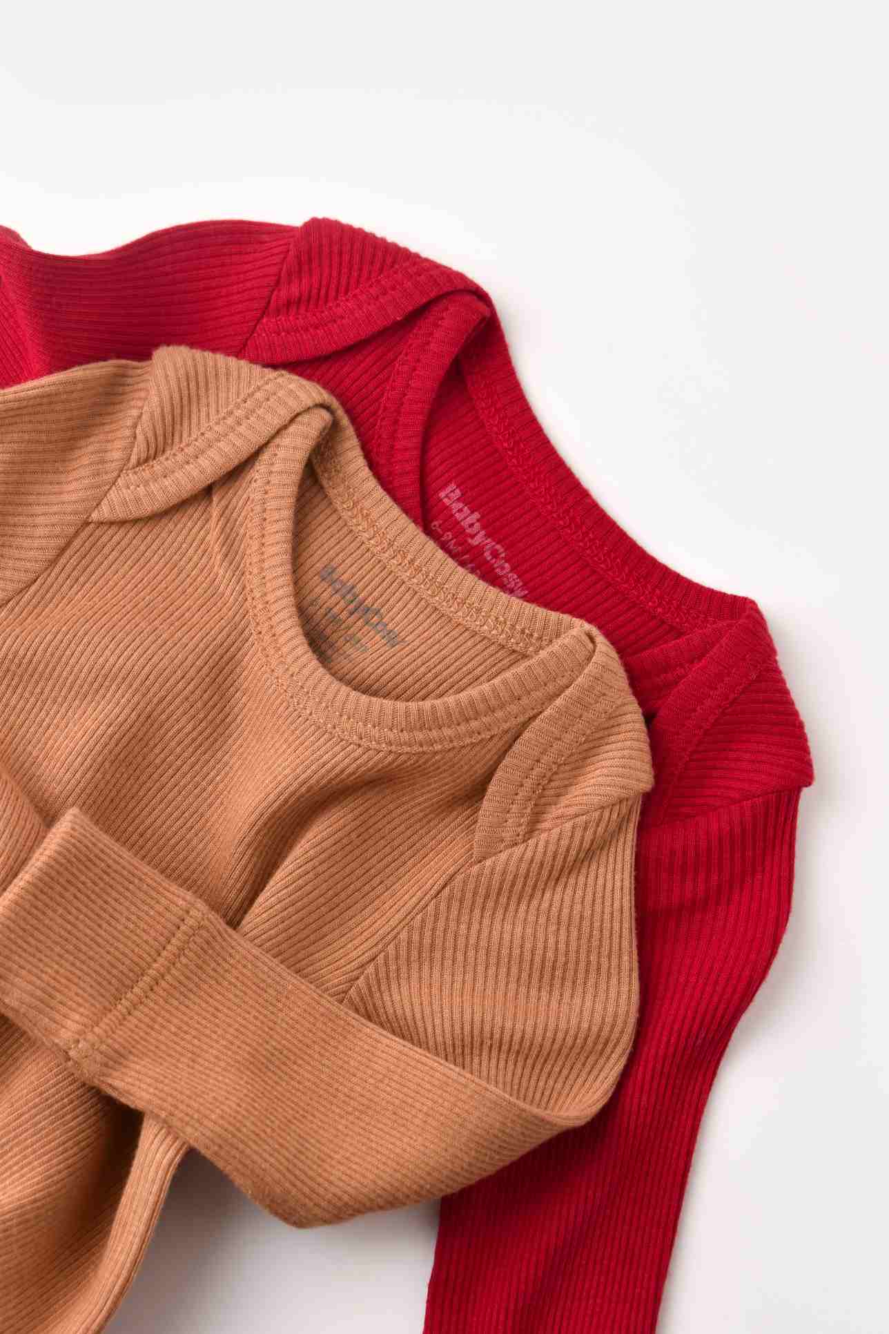 Set van 2 rompers met lange mouw - Tomiju Baby