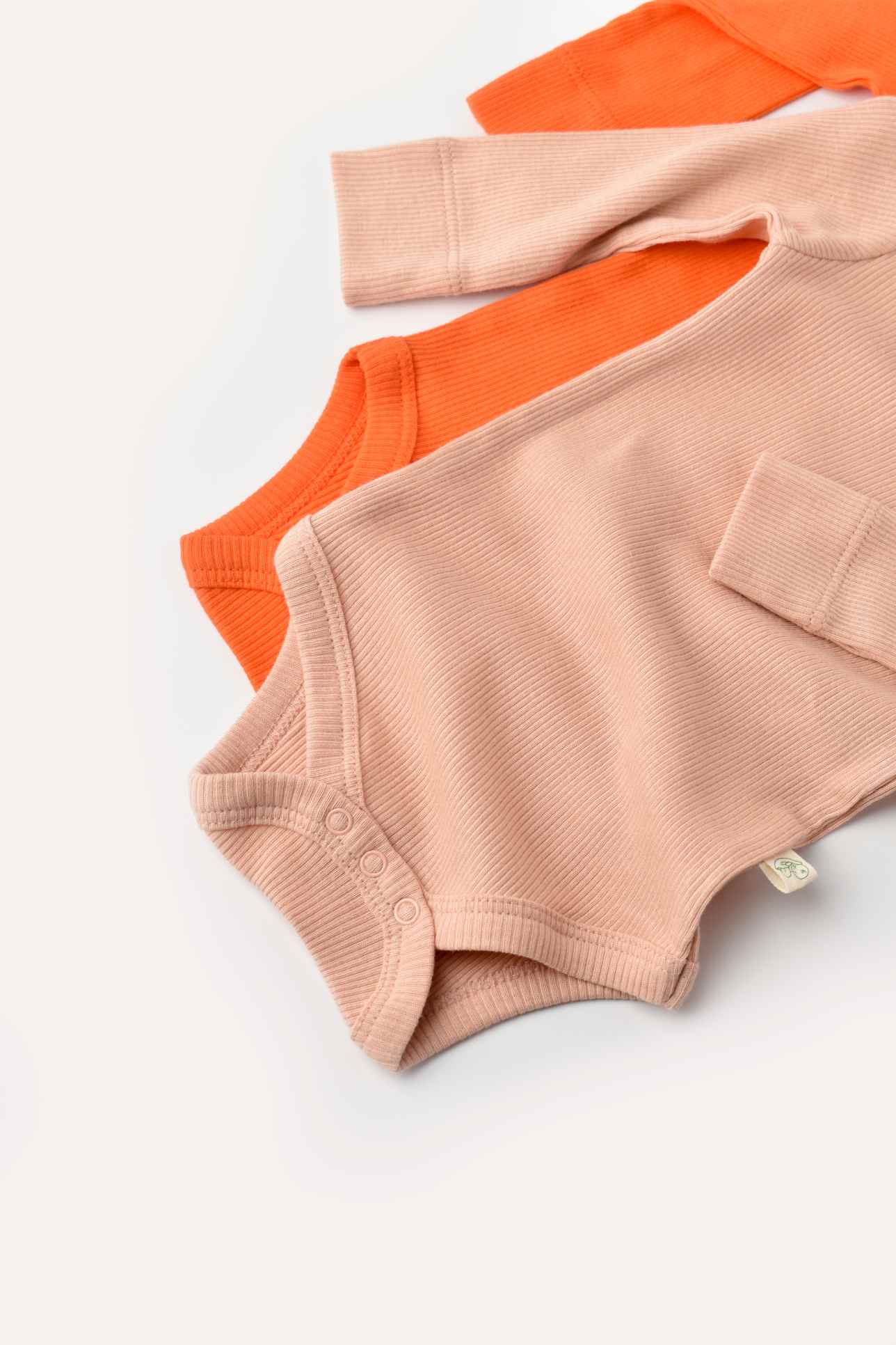 Set van 2 rompers met lange mouw - Tomiju Baby