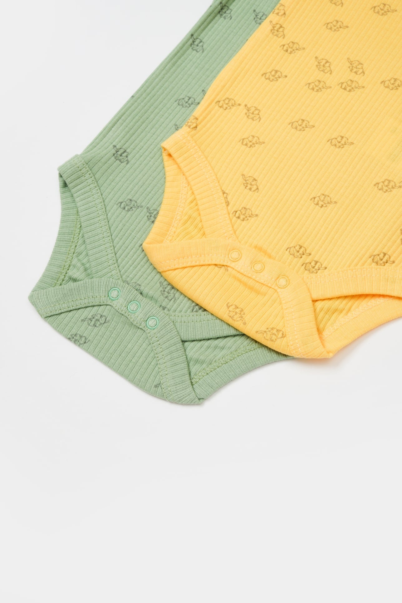 Set van 2 rompers met een lange mouw - Tomiju Baby