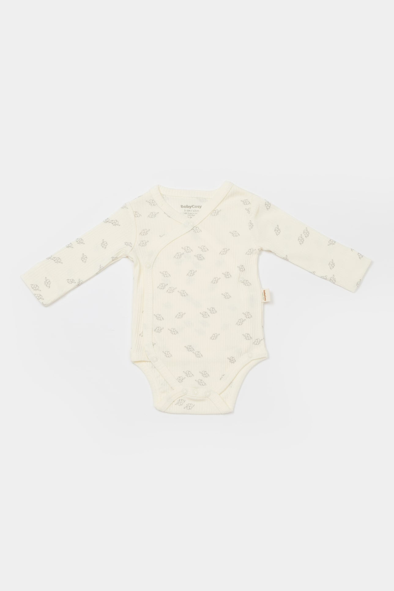 Set van 2 kimono rompers met lange mouw - Tomiju Baby