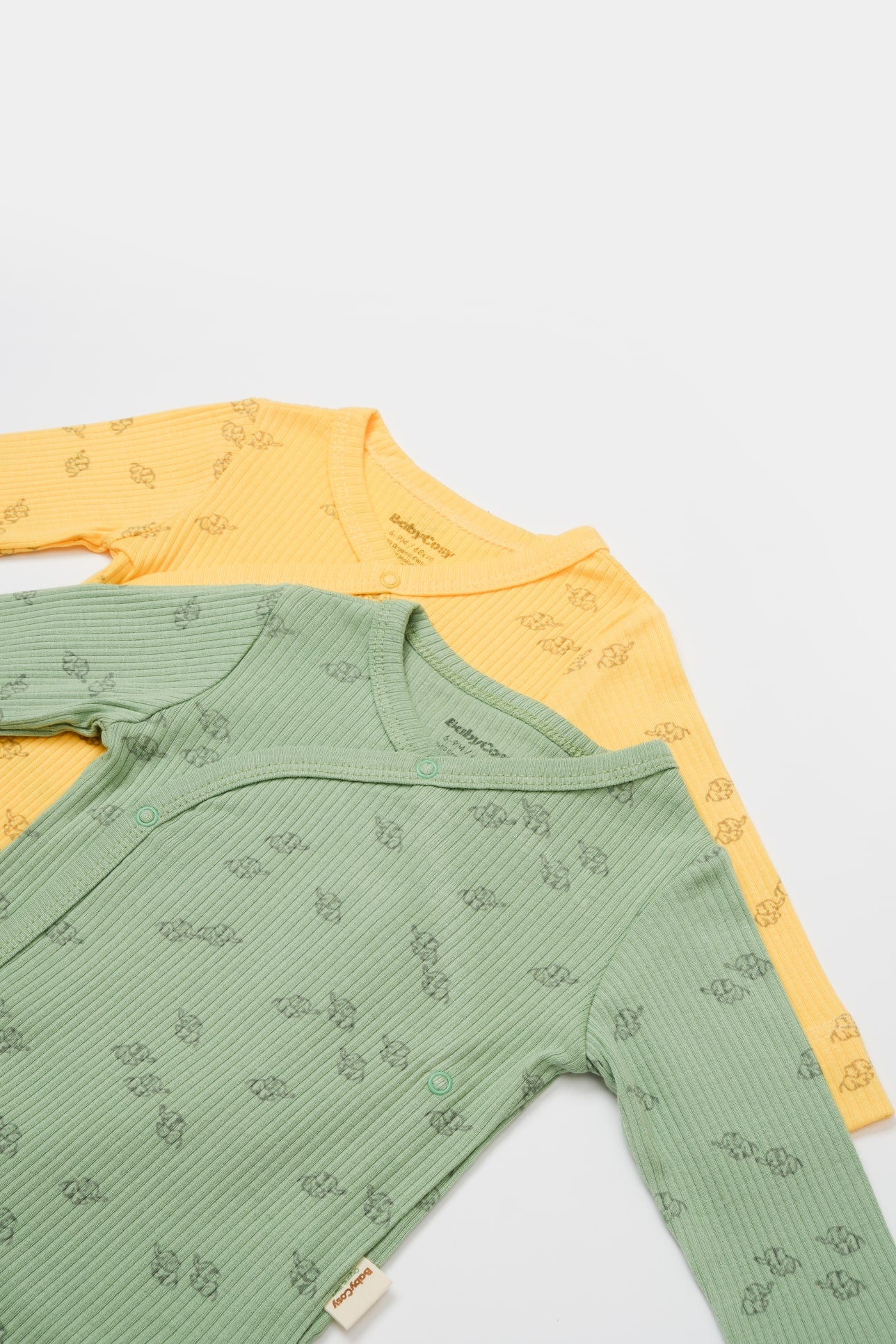 Set van 2 kimono rompers met lange mouw - Tomiju Baby