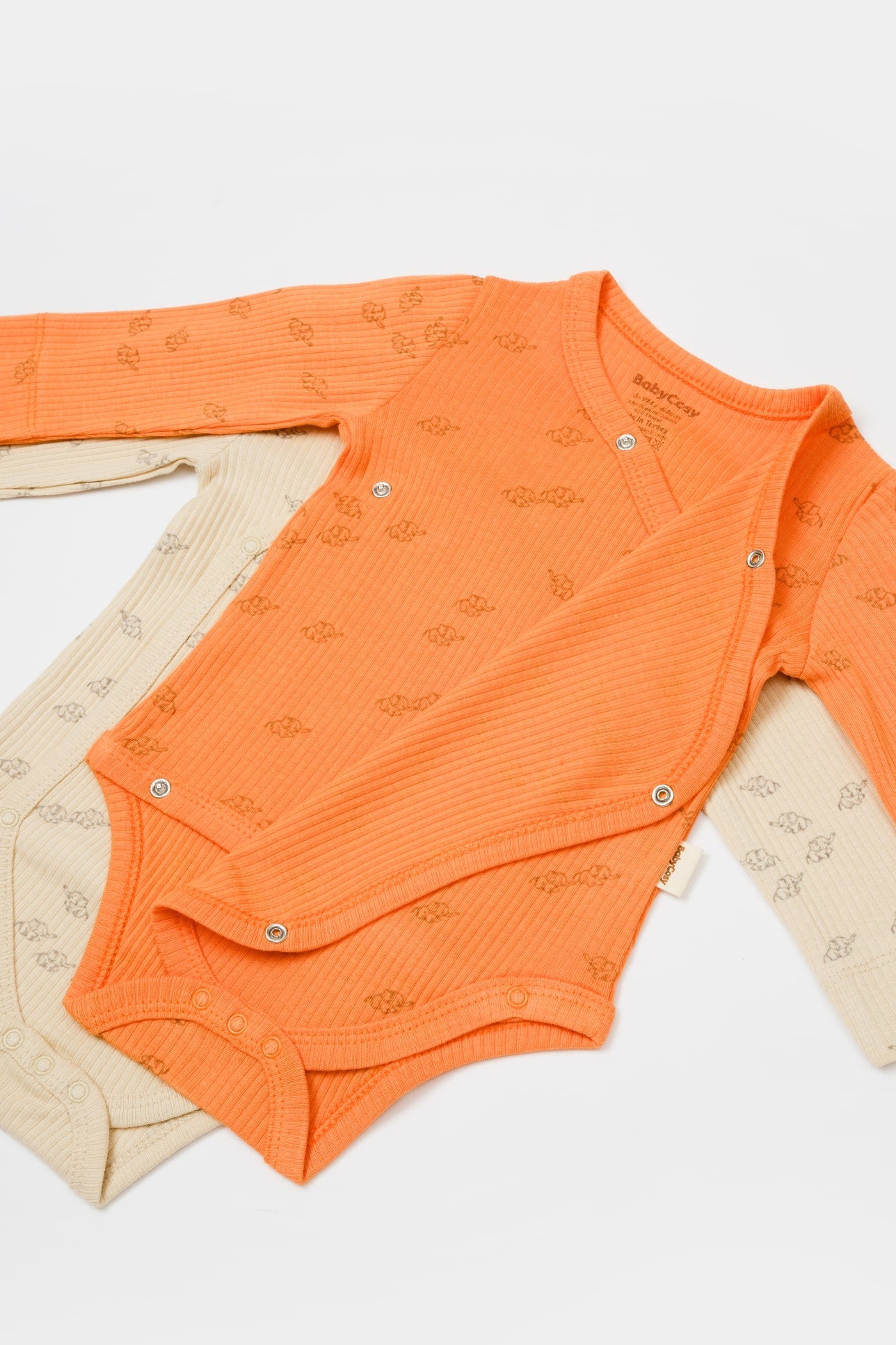 Set van 2 kimono rompers met lange mouw - Tomiju Baby