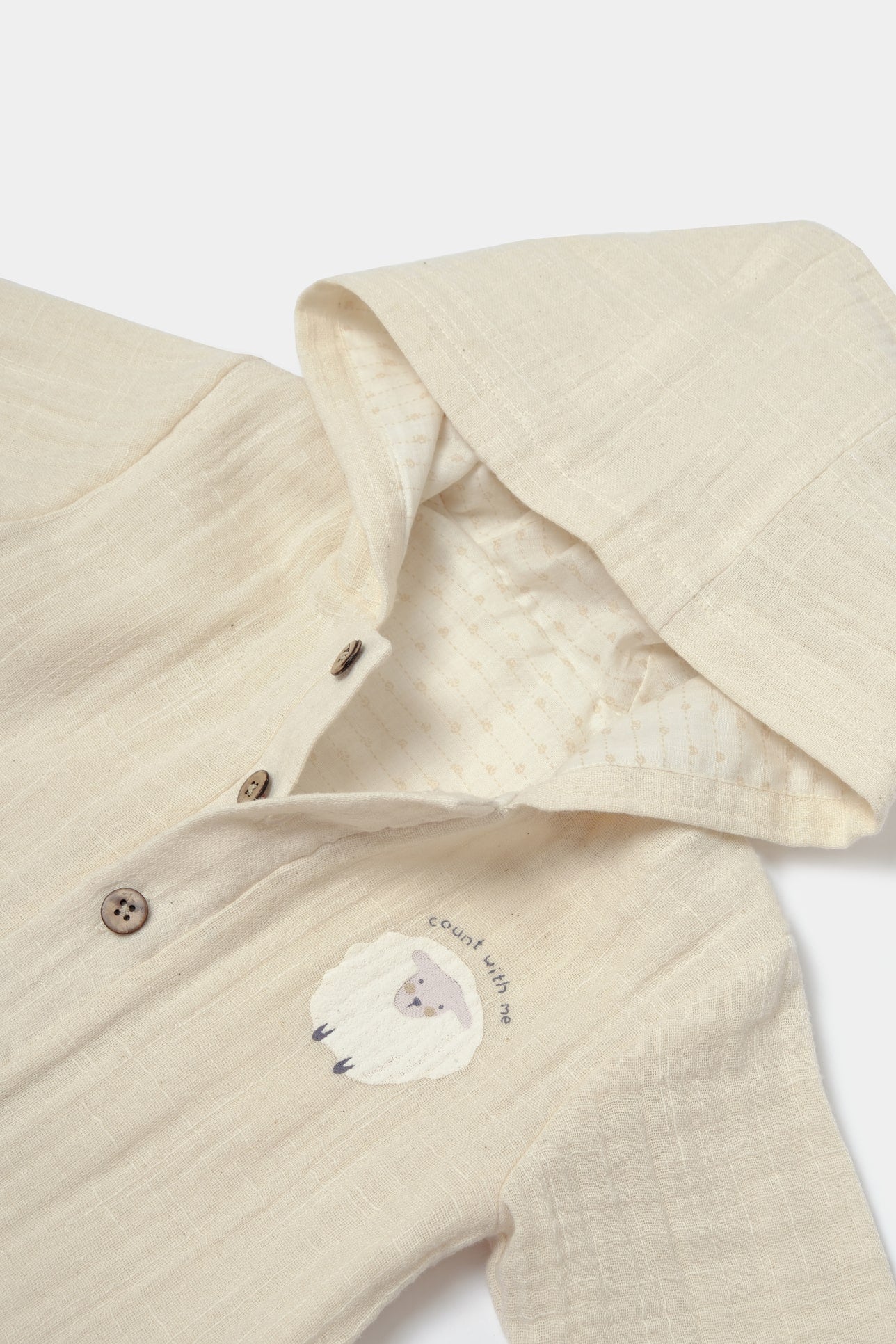 Tweedelige babyset met voering- Tomiju Baby