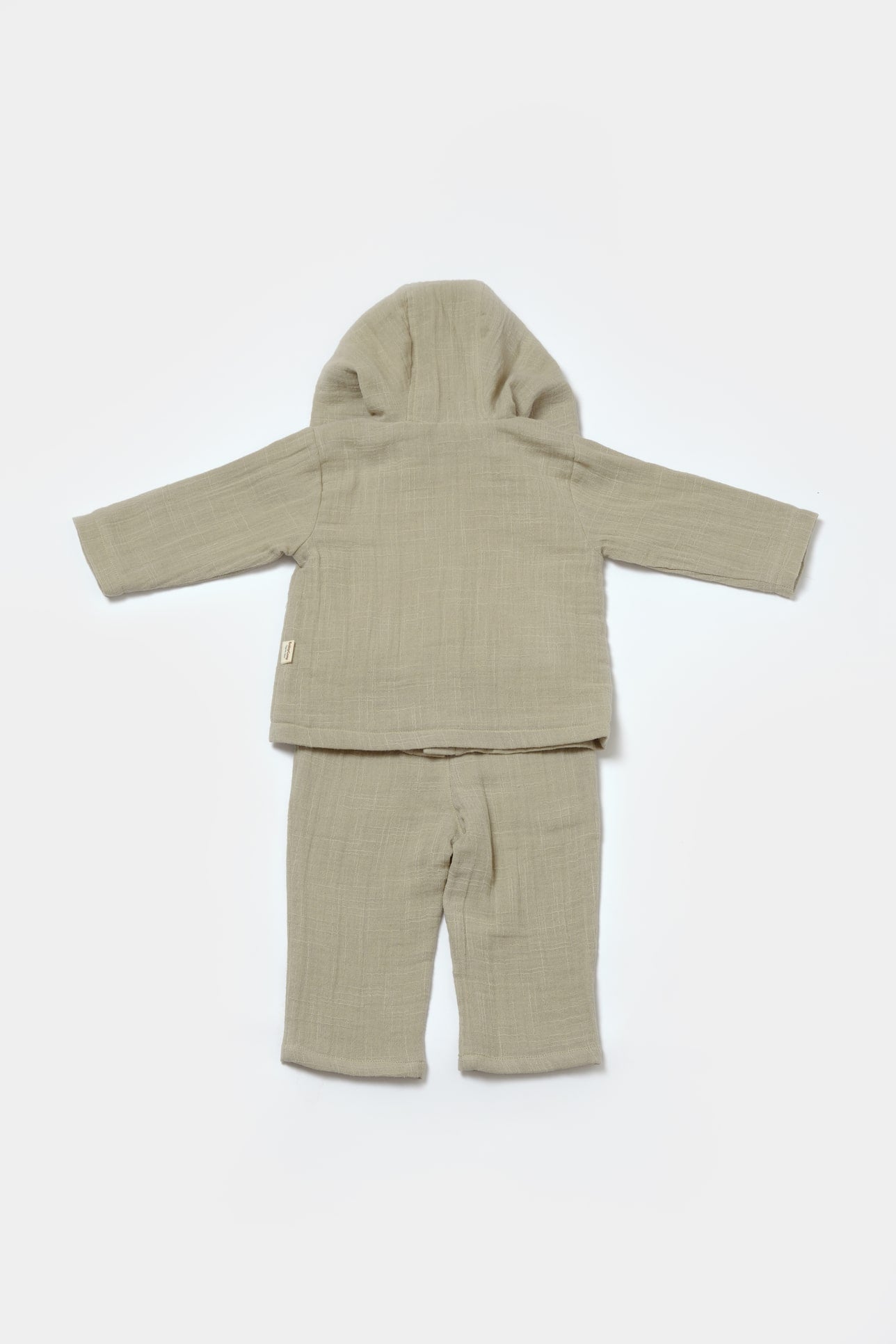 Tweedelige babyset met voering- Tomiju Baby