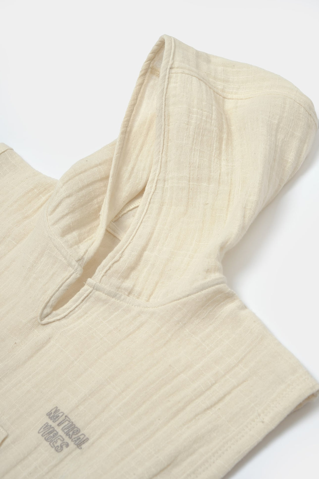 Strand & Bad Poncho met Capuchon – Mousseline Biologisch Katoen biologisch katoen hypoallergeen gevoelige huid eczeem baby badponcho biologisch katoen cadeau topper capuchon eczeem vriendelijk gevoelige huid huidvriendelijk hypoallergeen kraamcadeau mousseline strand strandponcho zomer zwemmen