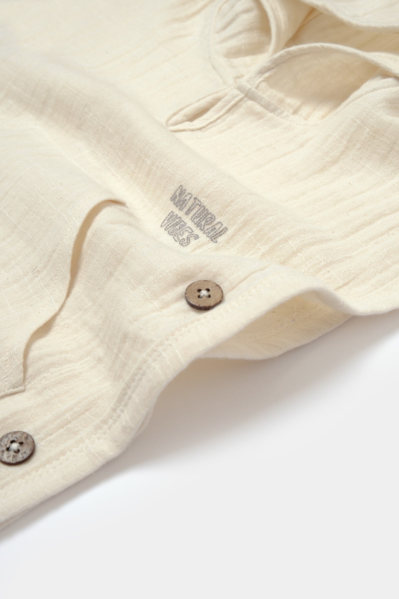 Zachte strand/bad poncho met capuchon - Tomiju Baby