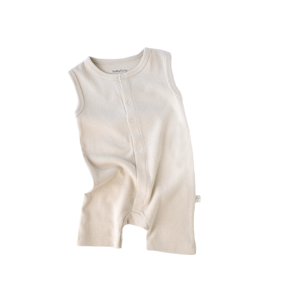 100% biologisch katoenen boxpak -  mouwloos met pijpjes - Tomiju baby