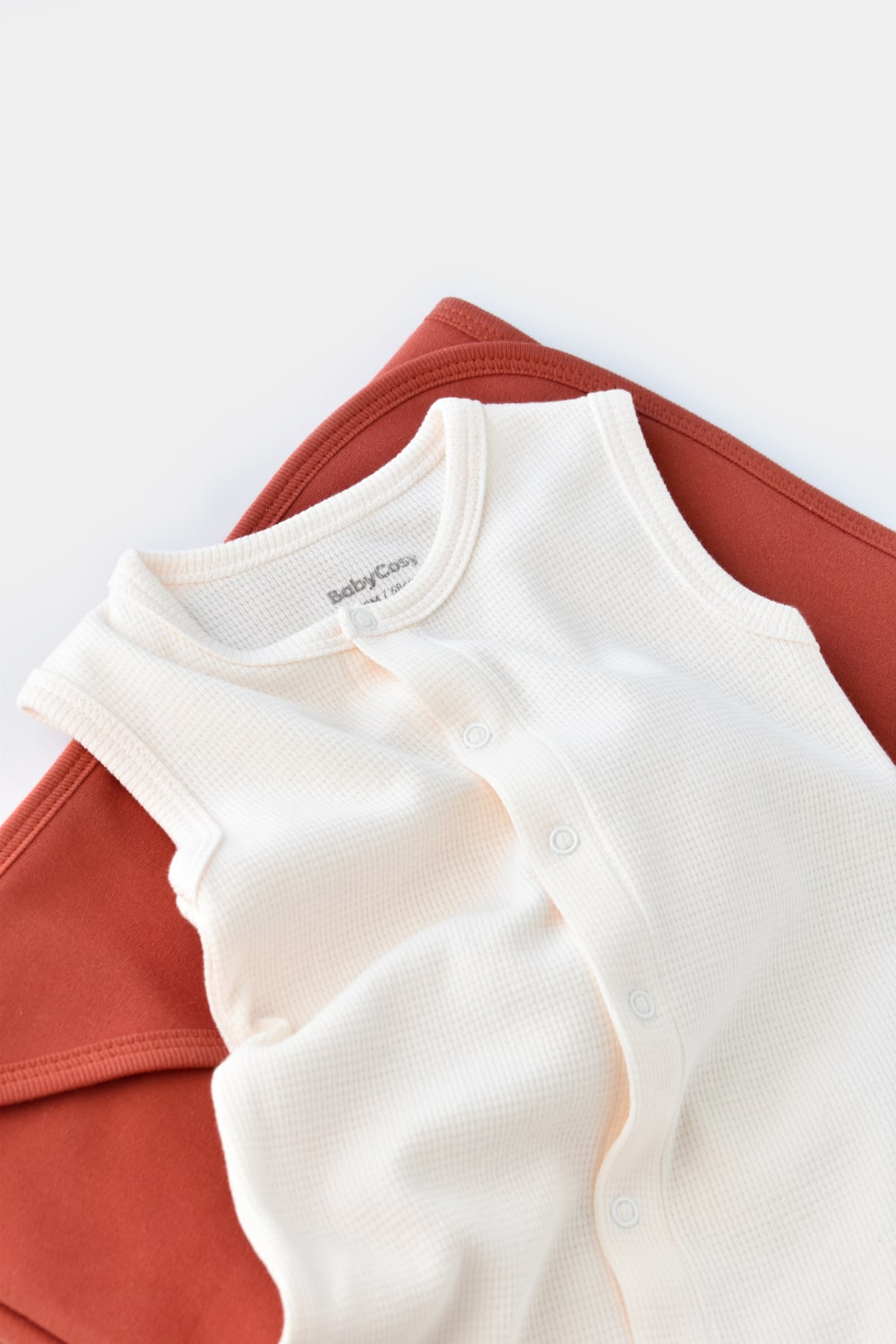 100% biologisch katoenen boxpak -  mouwloos met pijpjes - Tomiju baby