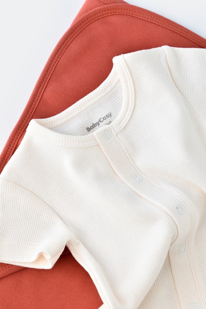 Boxpakje korte mouw met pijpjes - Tomiju Baby