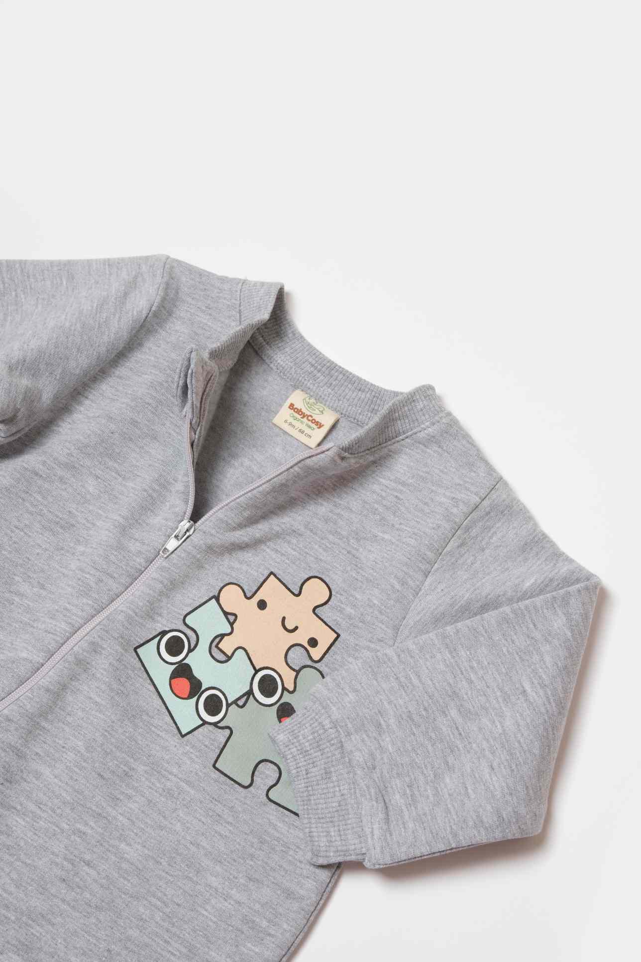 Jumpsuit met rits - Tomiju Baby