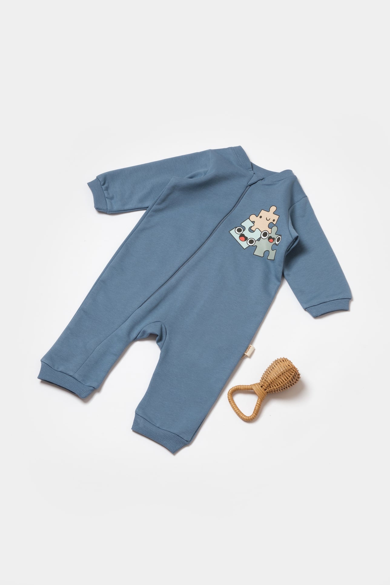Jumpsuit met rits - Tomiju Baby