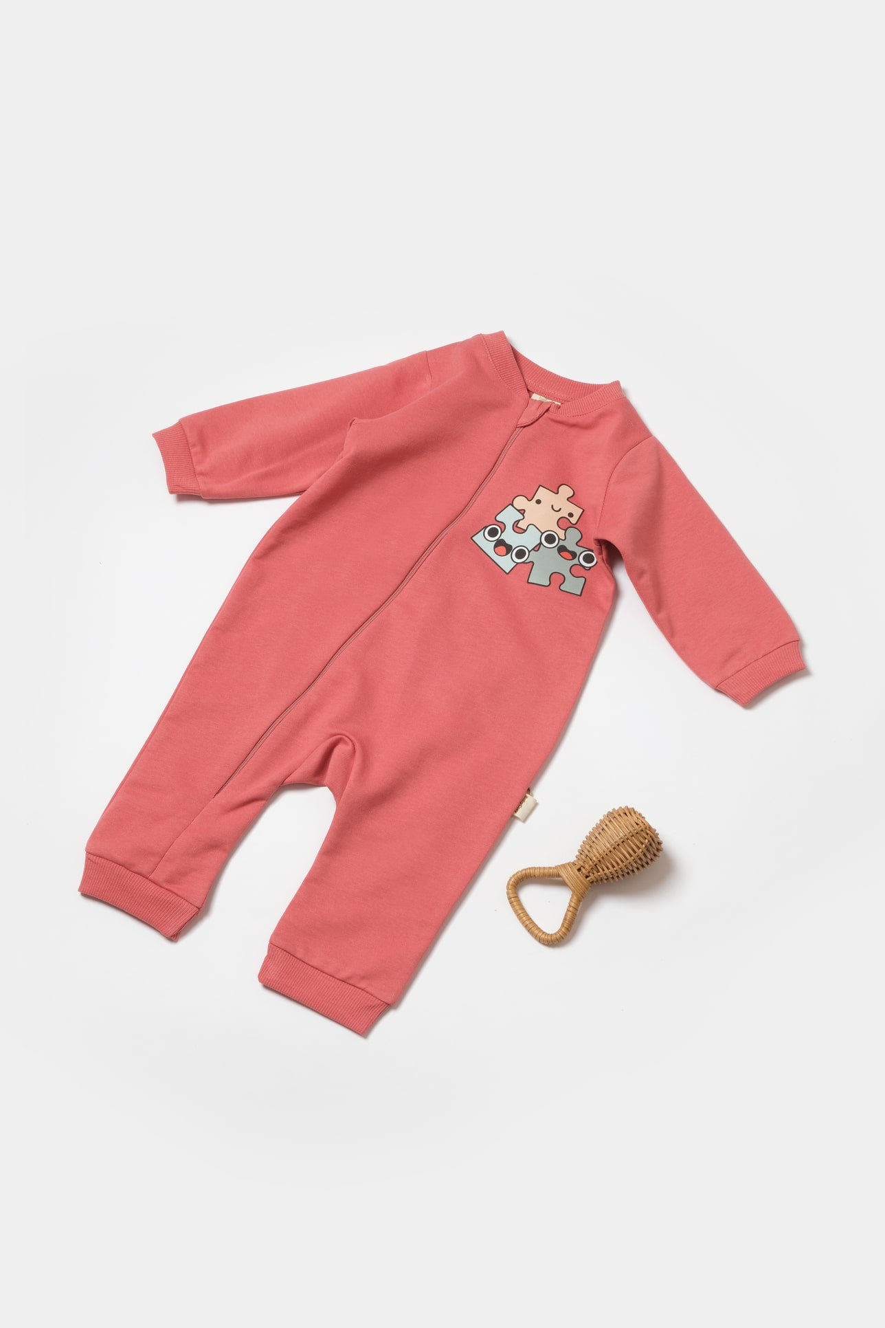 Jumpsuit met rits - Tomiju Baby