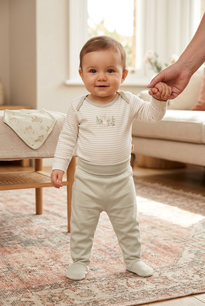 3-Delige Newborn Babyset – 100% Biologisch Katoen | Romper, Broekje & Slabbetje biologisch katoen hypoallergeen gevoelige huid eczeem baby 3-delige set baby basics biologisch katoen duurzaam eerste weken gevoelige huid huidvriendelijk hypoallergeen kraamcadeau newborn newborn set unisex